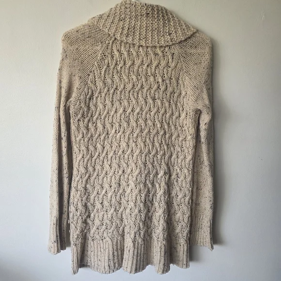 Isabella Sinclair Chunky Knit Cardigan Shawl Collar Cozy Cottage Core Sweater - Picture 3 of 7